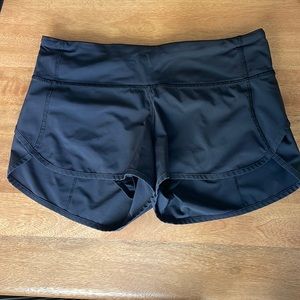 LULULEMON SPEED SHORTS